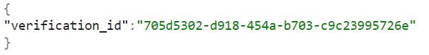 Number Order API Response