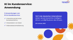 Anwendung KI im Kundenservice
