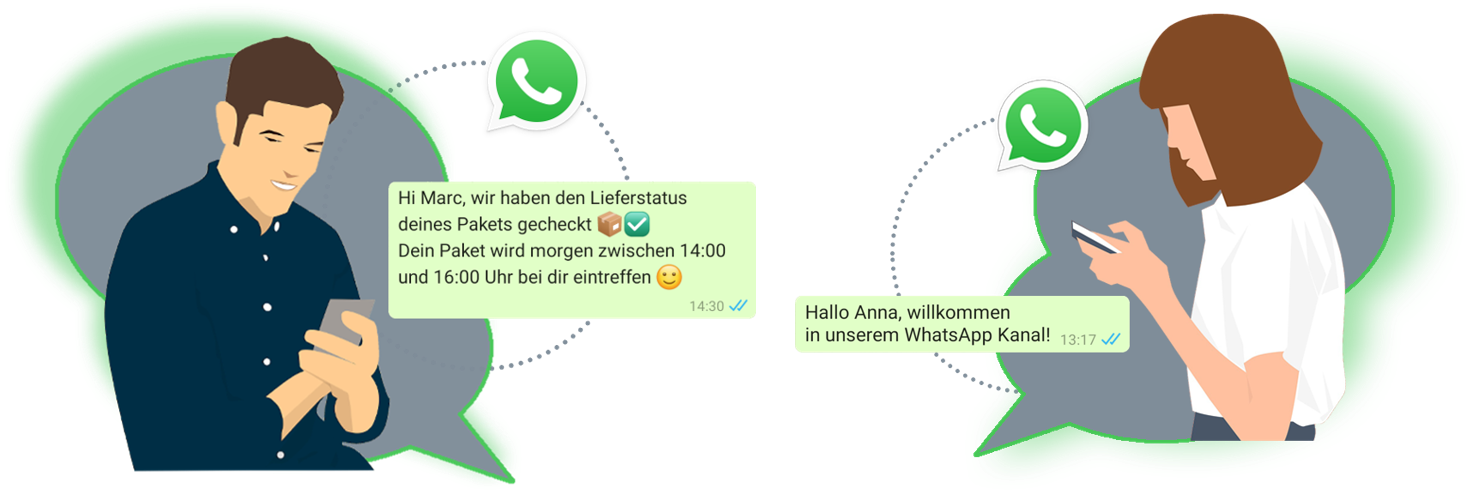 Nachrichtenvorlagen WA
